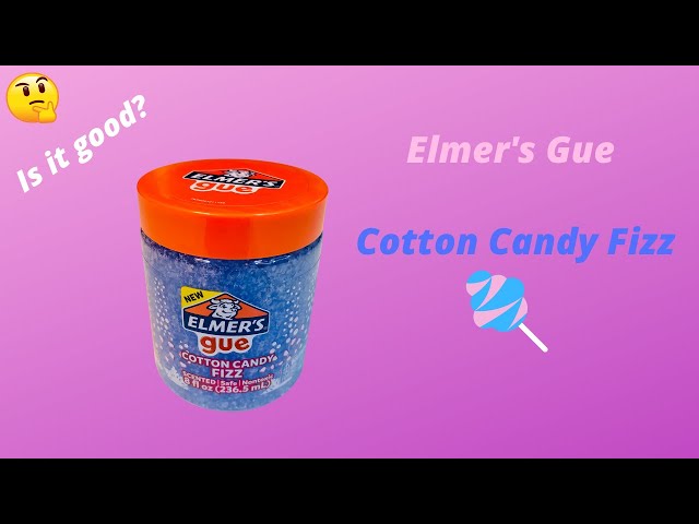 Elmer's Gue Cotton Candy Fizz Review! 