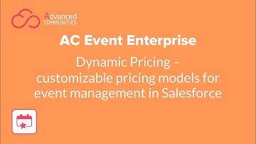 Event Management on Salesforce: Get More Flexibility with Dynamic Pricing in AC Events Enterprise