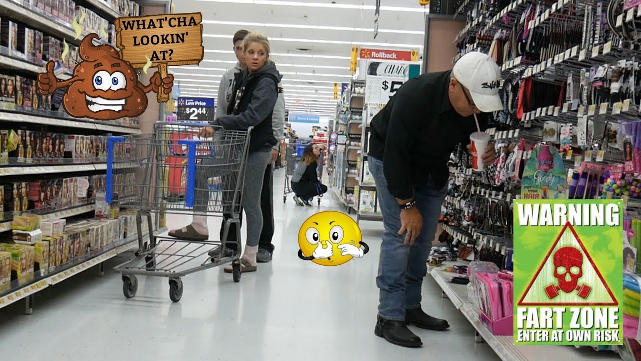 THE SHARTER WET FART PRANKS WALMART PRANKS YouTube