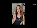 Hot Women Smoking VS120s in Office