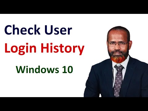 how to check user login history in windows 10