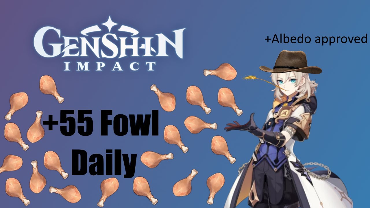 Fowl Locations and Farming Route - Genshin Impact Farming Guide 