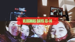 VLOGMAS DAYS 13-14! Watching movies, Shopping and Seeing Christmas Lights! | Hannah Rebekah