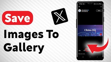How To Save Images To Gallery On X Twitter - Full Guide