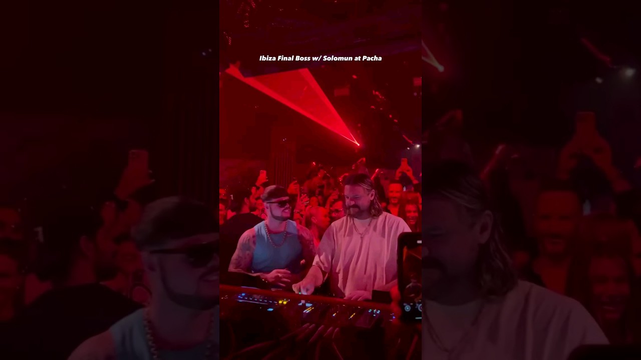 Ibiza Final Boss w/ Solomun at Pacha 🇪🇸🍒🔥 