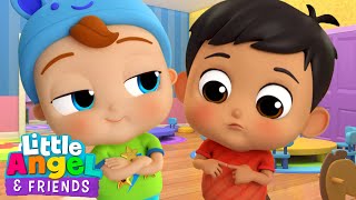 I Love You Mr. Dino 🦖 | Little Angel And Friends Kid Songs