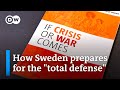 Sweden calls on its citizens to prepare for war | DW News