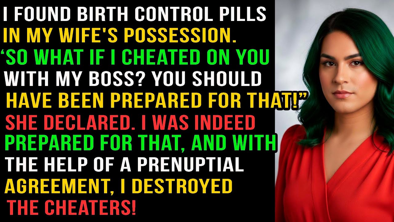 I found birth control pills in my wife's possession. “So what if I cheated on you with my boss?