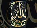 একটু কি সময় হবে আল্লাহ নামটি লেখার জন্য #allah #viral #subscribe #viwes #like
