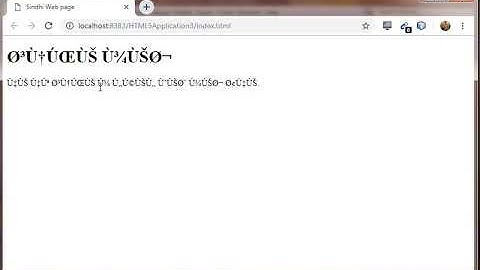 1.15 HTML Sindhi Web Page