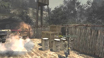 SmokenAce114 - MW3 Best throwing knife kill while stunned