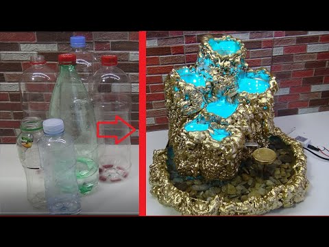 DIY fountain - Kako napraviti fontanu od plasticnih flasa