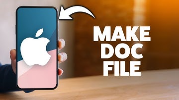 How To Make A Google Doc A File On iPhone 2025 (Step-By-Step Tutorial)
