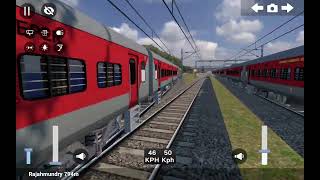 Driving coromandel express in indian train driving simulator 3d!new game with MSTS like graphics screenshot 3