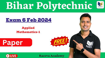 Applied Math -1/Mathematics 1 important Question For  Bihar Polytechnic 1st Semester Group -A |