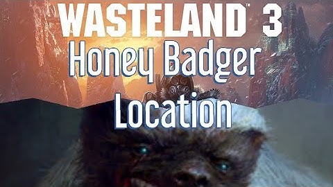 wasteland 3 Best companion, honey badger location