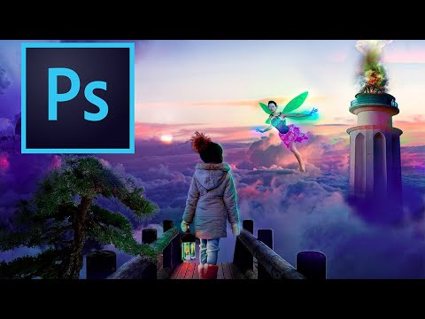 ფოტო მანიპულაცია  - photo manipulation (speed art)
