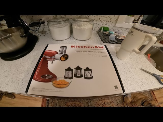 KitchenAid Fresh Prep Slicer/Shredder Attachment Demonstration 