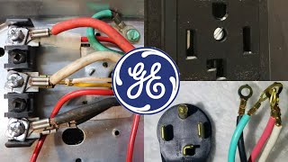 How to Install 4 Prong Plug on a GE or Hotpoint Dryer Cord Step by Step Guide to Wiring