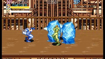 Captain Commando – 1v4 Clone Boss Fight with Ice & Fire Show
