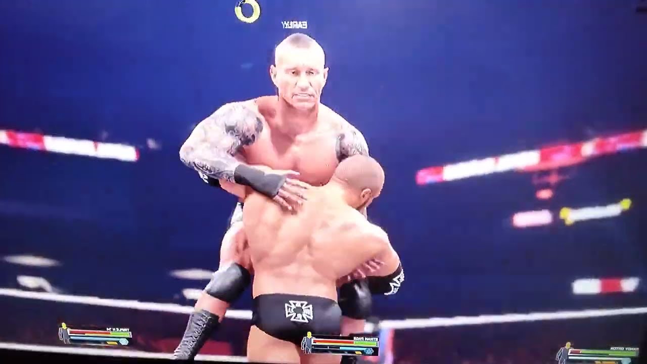 WWE 2K25 RANDY ORTON AND JEY USO ROYAL RUMBLE