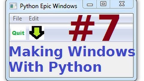 wxPython Programming Tutorial 7: Adding Static Text and Colors