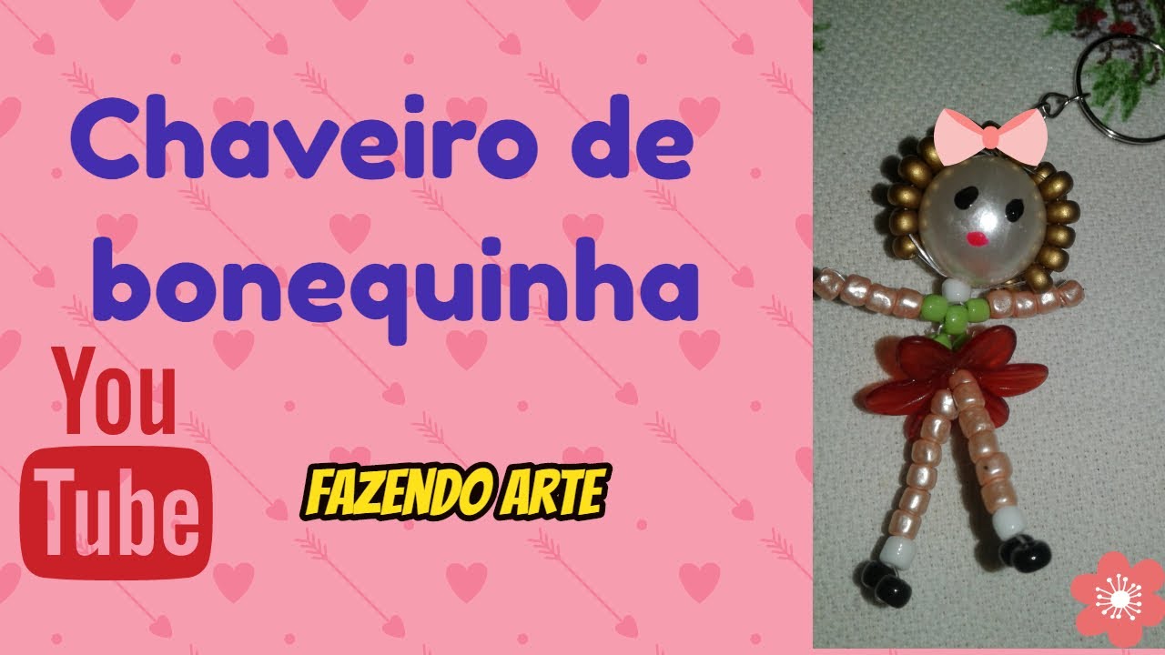 Chaveiro de bonequinha