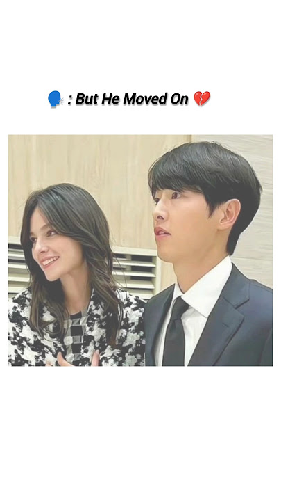 But He Moved On 💔 #kdrama #incompletelove #songjoongki #songhyekyo #divorce #kdramaedit #short