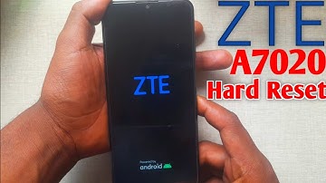 Howto hard reset ZTE A7020 factory reset #unlock pattern & password #hd1080p #2024