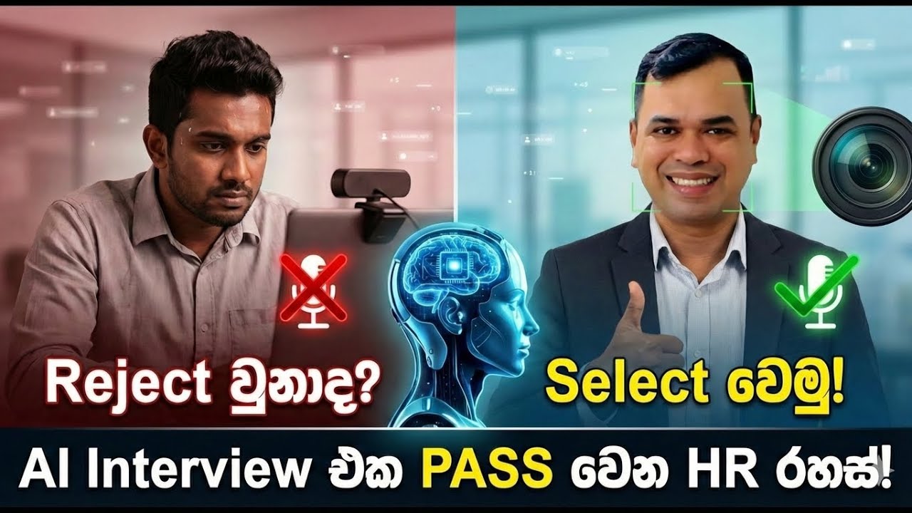 AI Interview එකට බය නැතුව මුහුණ දෙමු | Complete Guide for Sri Lankans