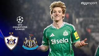 HET IS DE GORDON-SHOW IN EEN COMPLETE WALK-OVER!! 😍🔥 | Qarabağ vs Newcastle | Champions League 25/26