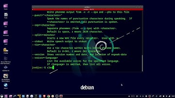 Using Text To Speech (espeak) In Ubuntu 22.04