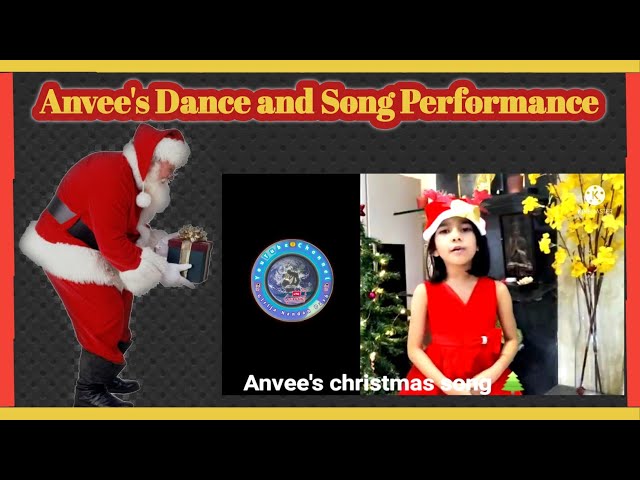 Anvee's merry christmas and new year dance performance 👌 । https://youtu.be/2-DKnKcDxEw । #Anvee class=