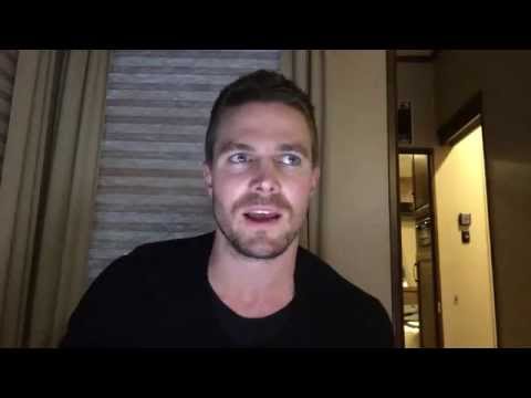Stephen Amell Facebook Q and A with subtitles.