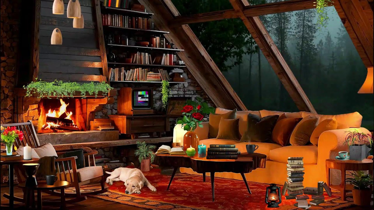 Rainy Café Lofi Jazz 🌧️ Smooth Jazz Piano with Coffee Shop Ambience for Deep Focus