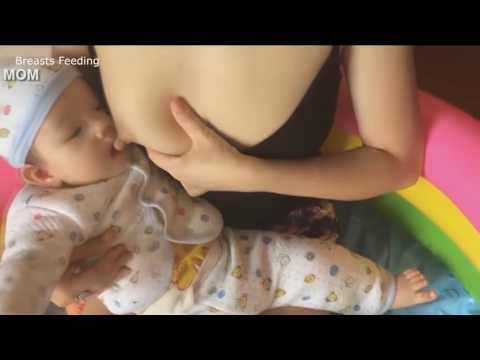 BREASTFEEDING BABY   MOTHER BREASTFEEDING TUTORIAL   YouTube