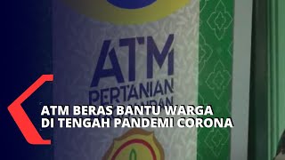 Ini dia ATM Beras, Bantu Warga di Tengah Pandemi Corona