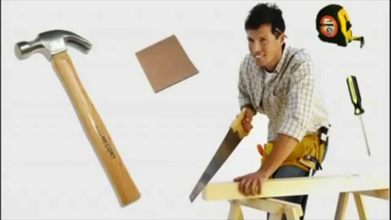 El carpintero y sus herramientas - YouTube
