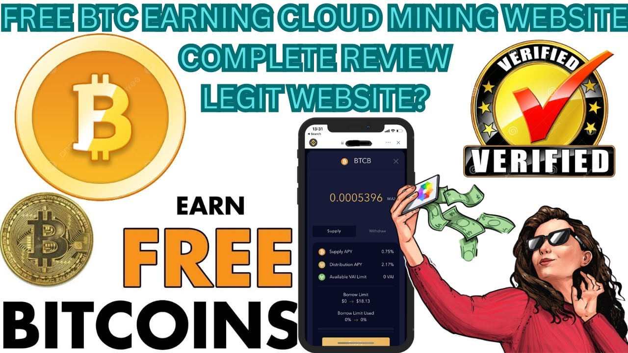New Free BTC Earning Site || OMG Free Bitcoin Mining Website - YouTube