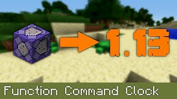 How to make a clock using functions | Minecraft 1.13.1 | Tutorial + Download