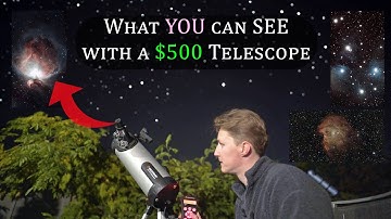 What YOU can SEE with a $500 Telescope?!🤩🌠🔭