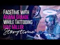 I TATTOOED MAC MILLER WHILE FACETIMING ARIANA GRANDE⚡Storytime!