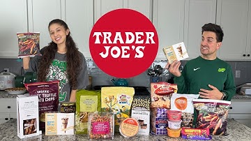 Trying New Fall Products from Trader Joe