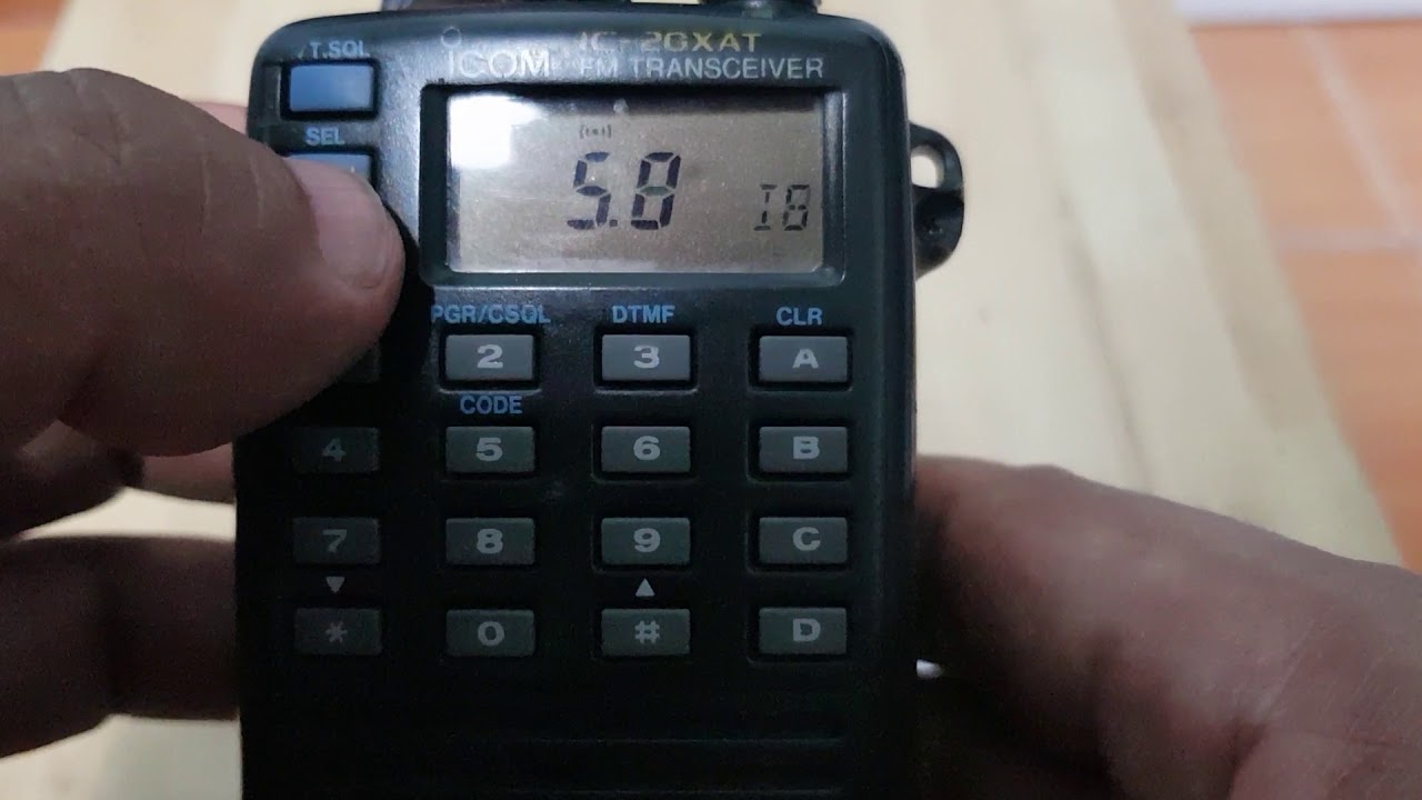 วิธีตั้งค่า Step icom 2GXAT