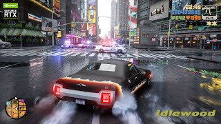 GTA III Remake™ 2023 - Action & Police Chase Gameplay! Grand Theft Auto III Remake Concept