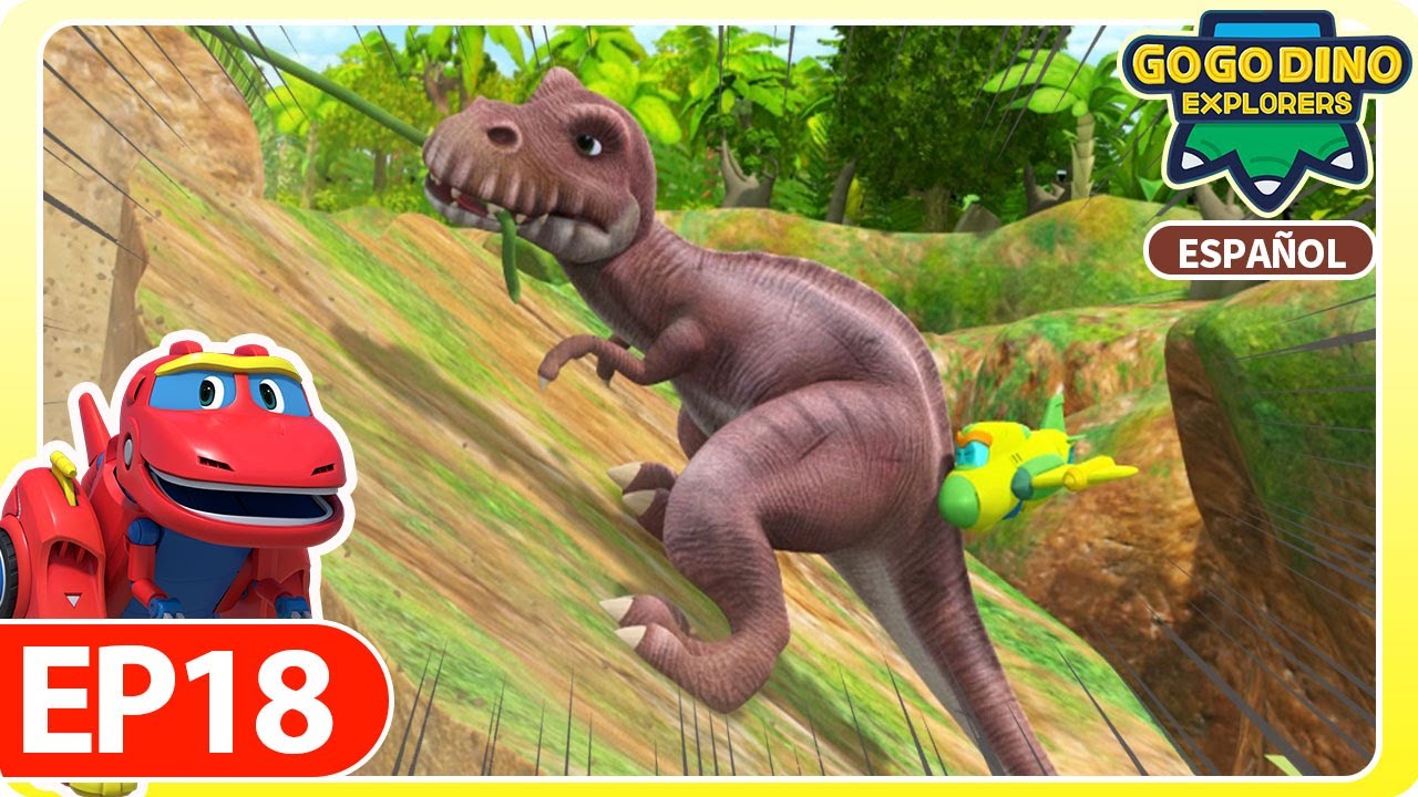 [GOGODINO EXPLORERS] EP18 El dinosaurio más fuerte, el Tiranosaurio | Dibujos Animados | Dinosaurios