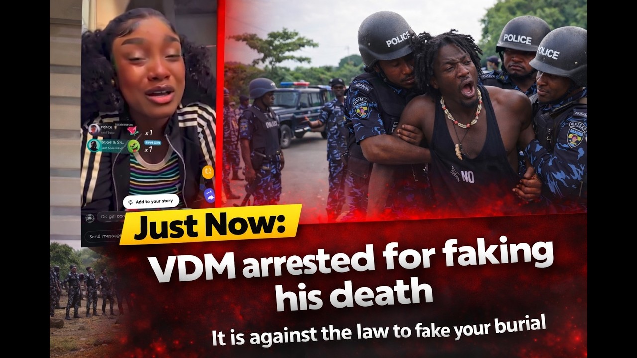 Breaking News: VDM To Face 7 years in Prison  For Faking his Death