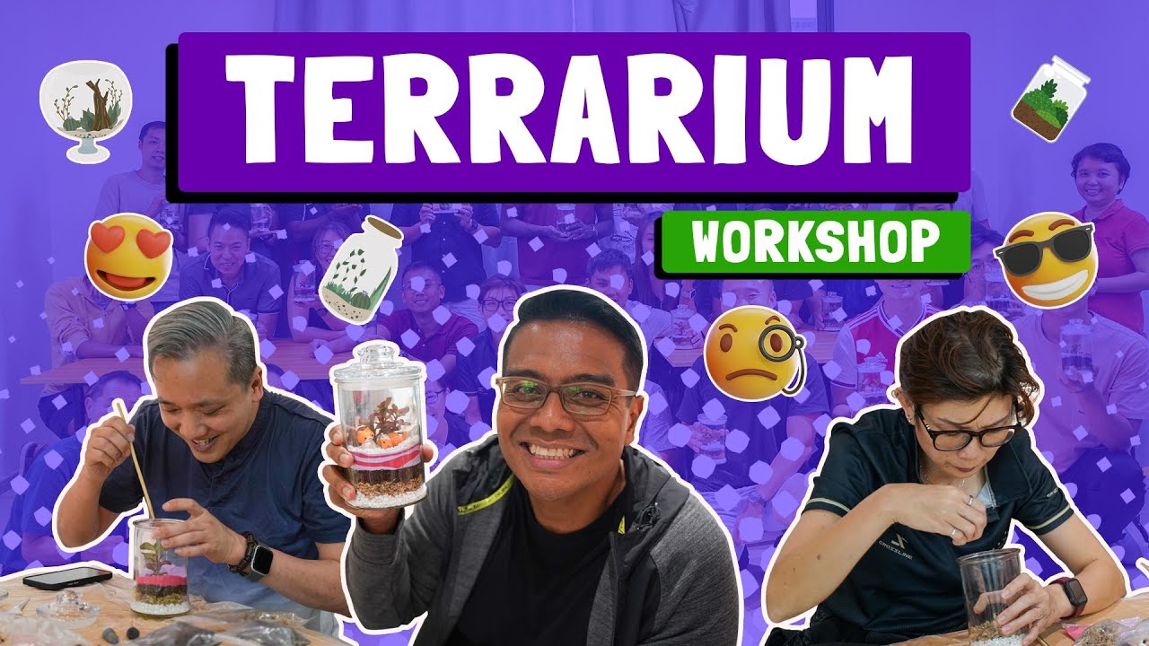 Creative Terrarium Singapore Workshop | FunEmpire Stories