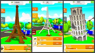 Idle Landmark Builder - Tycoon Game (Gameplay Android) screenshot 2