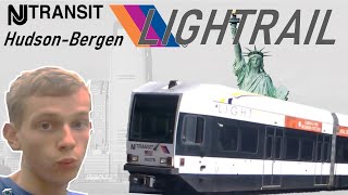 The Hudson Bergen Light Rail in New Jersey